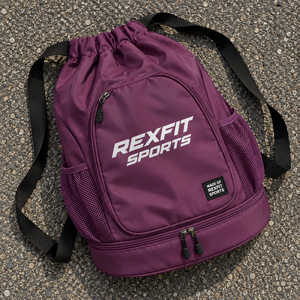 Sac de sport Rexfit personnalisé pour kit de padel avec poches latérales en filet, fermeture éclair avant sécurisée et rangement inférieur – Fournisseur en gros - Product Image 3