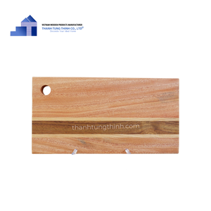 Produit phare : Planche à découper en bois d'acacia massif de haute qualité pour ustensiles de cuisine, vente en gros auprès d'un fabricant vietnamien - Product Image 6