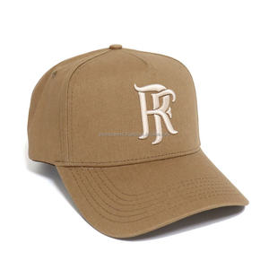 หมวกเบสบอลผ้าคอตตอนปักโลโก้ได้หมวกกีฬาสีโทนเนอร์แบบปรับได้ - Product Image 2