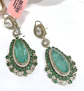 Pendientes Radiantes de Alta Calidad con Toque Brillante, Pendientes Fusion para Mujer, para un Look Nocturno, para Fiestas, a la Moda - Product Image 3