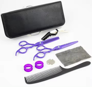 High Quality Hair Scissors Barber Scissors Hairdresser Razors Hairdressing Professional Hair Cut Thin <b>Shears</b> Beauty Instruments - Product Image 5