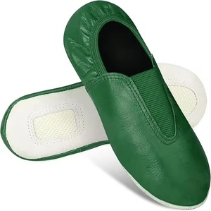 Calzado Deportivo Profesional para Danza, Ligero, Transpirable, con Suela Flexible, de Cuero Genuino, para Entrenamiento - Product Image 1