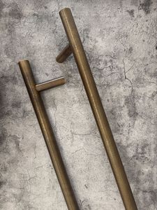 Tirador de latón macizo, Tirador de latón para gabinetes, Tirador de latón para cajones, Tirador de latón para muebles, Tirador de latón para puertas, Tirador de latón para gabinetes de cocina - Product Image 6