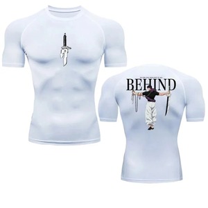 Camiseta de Manga Corta para Hombre, Ligera, con Diseño Personalizado por Transferencia Térmica, de Alta Calidad, Premium, Regular - Product Image 2
