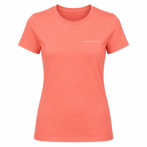 T-shirts / Hauts pour femmes en coton et polyester légers et décontractés sur mesure / Chemises pour femmes à manches courtes de couleur unie de qualité supérieure en gros - Product Image 3