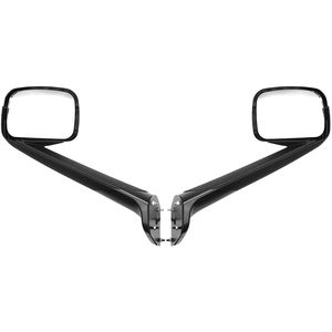 Coppia di Specchietti Cromati con Luce di Segnalazione e Riscaldamento per Nuovo Freightliner Cascadia 2018+, Lato Sinistro del Conducente - Product Image 2