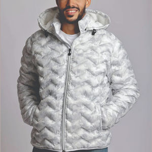 Chaqueta Acolchada de Poliéster Reciclado con MOQ Bajo, Proveedor de Ropa Exterior Personalizada para Compradores Globales - Product Image 1