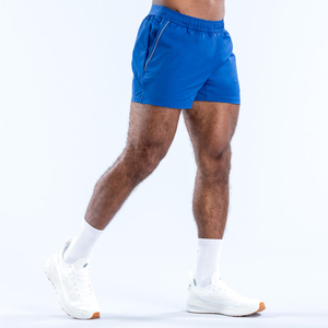 High Quality Mens Sporty Solid Athletic Training <b>Shorts</b> Comfortable Elastic Waist Quick Dry Breathable OEM Custom Logo - Product Image 2