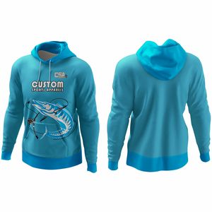 Sudadera de Pesca para Hombre con Diseño Personalizado, Impresión por Sublimación, Tela Transpirable, Impresión DTF Personalizada, Camiseta de Pesca de Secado Rápido - Product Image 1