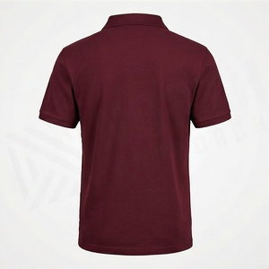 เสื้อโปโลแขนสั้นผู้ชายทรงปกติ ผ้าฝ้ายพิมพ์โลโก้ตามสั่ง สีตามสั่ง ระบายอากาศได้ดี เหมาะสำหรับเล่นกอล์ฟและกีฬา - Product Image 2