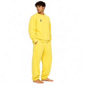 Traje de lana extragrande para hombre, hecho de tela de lana gruesa, de corte holgado y cómodo, tacto suave y cálida sensación acogedora para estar en casa o viajar. - Product Image 4