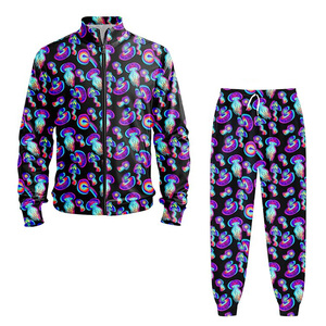 Conjunto Deportivo de Invierno con Estampado por Transferencia Térmica, Chaqueta y Pantalones con Impresión Personalizada, Ligero, Transpirable y de Secado Rápido, Venta al Por Mayor - Product Image 2