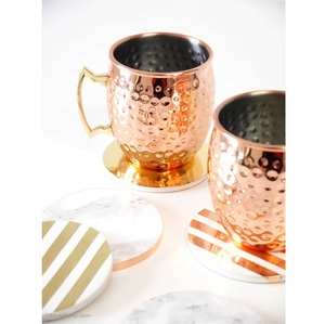 Factory direct Price Modern Style Steel Coasters Handmade Manufacturer for Home and Garden <b>Tabletop</b> Use - Product Image 2