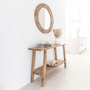 โต๊ะคอนโซลไม้สัก Java Furni Craft รุ่น Consul 002  งานฝีมือ  ตกแต่งสไตล์ธรรมชาติ  ปรับแต่งขนาด/สีได้ สำหรับใช้ภายในอาคาร - Product Image 1