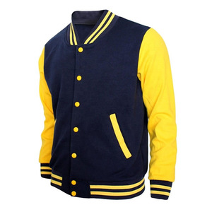 Unisex Custom Men's <b>Thin</b> Polyester Varsity <b>Jacket</b> Stand Collar Casual Style Winter Fashionable Wholesale <b>Waterproof</b> Windproof - Product Image 2