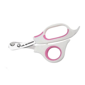 Cortauñas para Mascotas con Protector de Seguridad, Mango Ergonómico Antideslizante para un Corte Seguro y Profesional, Cortauñas para Gatos de Acero Inoxidable Rosa - Product Image 3