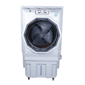 Enfriador de Aire RAMBO de 125 LTR (ALU) de Primera Calidad con Opción de Oscilación y Compartimento para Hielo para Uso en el Hogar, la Escuela y Áreas Pequeñas - Product Image 1