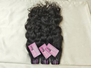 ผมแท้ธรรมชาติอินเดียแบบ Remy ขนาด 24 นิ้ว - ผมจากผู้บริจาคคนเดียว เนื้อผมหยักศก ไม่ผ่านการแปรรูป ผมมนุษย์แท้แบบเวฟ วอเตอร์เวฟ ลูสเวฟ - Product Image 5