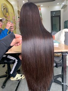 Extensions de cheveux naturels Remy non traités, double trame, 30 pouces, lisses comme des baguettes, soyeux et raides, origine Vietnam - Product Image 5