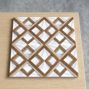 Azulejos de porcelana con textura Natural de madera para suelo y pared Exterior 400x400mm pavimentadora Vintage losas para exteriores para Patio terraza - Product Image 1