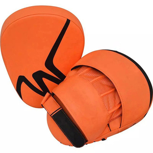 Custom Logo Design Leather Laced Focus <b>Pads</b> <b>Waterproof</b> Non-Slip Comfortable Breathable Eco-Friendly Boxing Training All Seasons - Product Image 3