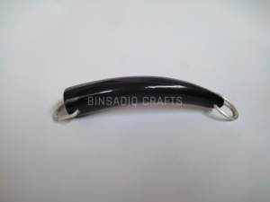 BINSADIQ CRAFTS Asas para Bolsos de Cuerno de Búfalo, Plateadas con Níquel, Acabado Negro Pulido, Modernas, 100% Ecológicas, para Bolsos de Mujer, DIY - Product Image 5