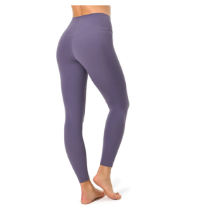 Leggings Deportivos de Cintura Alta para Mujer, Pantalones de Fitness de Spandex/Nailon de Primera Calidad, Diseño Sólido - Product Image 2