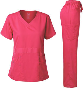 Uniforme de Enfermera de Hospital con Diseño Moderno y Personalizado, Conjunto de Uniformes Médicos Cómodos para Mujer, Blusas de Enfermera de Talla Grande al por Mayor - Product Image 4