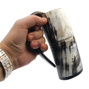 Mug à boire artisanal en corne de buffle moderne et écologique - Product Image 5