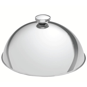 Couverture de gâteau ronde classique en acier inoxydable, fabriquée à la main, avec plateau à collation et couvercle en dôme, à prix avantageux - Product Image 6