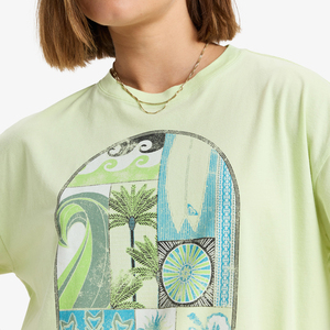 เสื้อยืดผู้หญิงผ้าฝ้าย พิมพ์โลโก้ได้ แฟชั่นสีพื้น สวมใส่สบาย ทรงเข้ารูป ระบายอากาศดี แขนสั้น คุณภาพสูง ขายส่ง น้ำหนัก 220 กรัม - Product Image 4