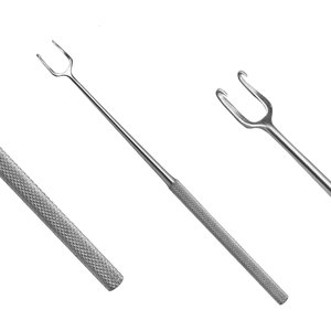 Retractores de Acero Inoxidable con Ganchos para Piel, Retractores Quirúrgicos de Punta Ciega y Afilada, de Una y Doble Extremidad Esférica, de 10 mm y Doble Punta - Product Image 6