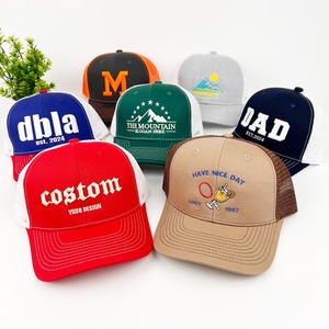 Gorras de béisbol personalizadas con logotipo, gorras tipo trucker con estructura de malla de algodón, 6 paneles, visera curva, para hombre y mujer, de Vietnam. - Product Image 5