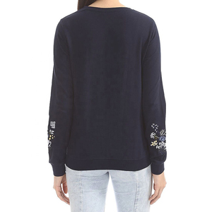 Sweat-shirt à capuche streetwear pour femme Hiver 2026, pull en polaire sport sexy, tenue décontractée avec logo frontal - Product Image 3