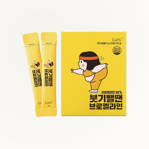 Poudre enzymatique coréenne K-Beauty Runi pour réduire les poches, à base de bromélaïne, fabriquée en Corée, 90g, soin du visage - Product Image 2