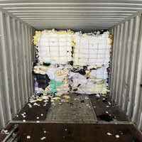 Déchets de polyuréthane expansé de qualité supérieure en vrac, recyclés, couleurs mélangées, écologiques, fibres de caoutchouc pour l'industrie du polyuréthane