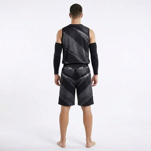 ชุดเสื้อและกางเกงบาสเก็ตบอลผ้าบางเบา ขายส่งจากโรงงานโดยตรง - Product Image 3
