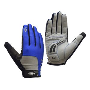 Guantes de Ciclismo Negros de Dedo Completo, Transpirables, Antideslizantes, con Gel en la Palma, para Ciclismo y Deportes al Aire Libre - Product Image 3