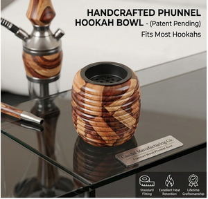 Brûleur d'encens artisanal de luxe en résine époxy, bois de santal et oud arabe, support en bois, décoration religieuse pour la maison, écologique - Product Image 1