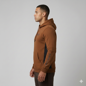Sweat-shirts d'hiver pour hommes de qualité supérieure avec logo personnalisé, tissu polaire, design avec poche, respirant et à séchage rapide - Product Image 2