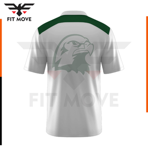 Camiseta de poliéster 100% personalizada para hombre y mujer, Polo con sublimación, diseño sublimado, personalizado, venta al por mayor - Product Image 6