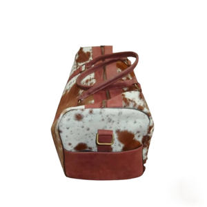 Nuevo Estilo Bolso Tote de Cuero Vacuno Marrón, Bolso de Mano de Piel con Pelo, Bolsos de Hombro de Cuero Genuino para Mujer, Buena Calidad, ¡Gran Venta! - Product Image 2