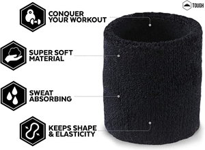 Muñequeras Deportivas Unisex Ajustables a Mano, Protector de Neopreno para Entrenamiento, Muñequeras con Logotipo para Levantamiento de Pesas - Product Image 3