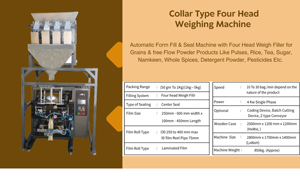 Máquina Empacadora Vertical Multifuncional Automática para Bolsas de Papel para Productos Alimenticios - Product Image 2