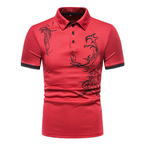 เสื้อโปโลปักโลโก้สั่งทำขายส่งจากโรงงาน เสื้อโปโลผู้ชายผ้าฝ้าย OEM ODM เสื้อโปโลปักลายตามสั่ง - Product Image 1