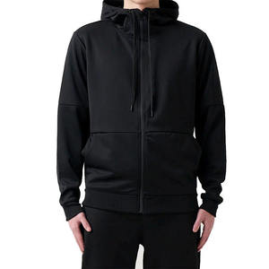 Nouvel Arrivage Ensemble de Survêtement Décontracté en Coton avec Fermeture Éclair pour Homme, Grande Taille, Personnalisable avec Logo, Vente en Gros, Tenue de Sport - Product Image 1
