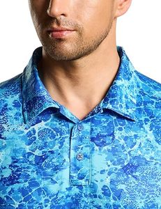 Camiseta Polo Casual de Corte Clásico para Hombre, Camiseta Polo de Manga Corta de Algodón |   Tela Cómoda y Transpirable |   Impresión de Logotipos Personalizados - Product Image 1