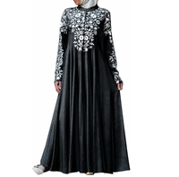 Abaya turque brodée respirante pour femme, fabriquée au Pakistan, grandes tailles, robes pour femmes, prix bas, personnalisation en gros
