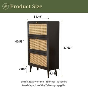 Mobiletto Portascarpe Moderno e Semplice in Metallo e MDF, Organizzatore per Casa, Soggiorno, Ingresso, Magazzino - Product Image 2