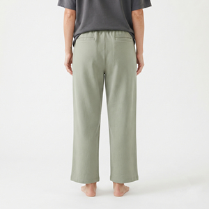 Fashionable Women Flared <b>Trousers</b> <b>Elastic</b> <b>Waist</b> Stretchy Cotton Fabric for Work Party or Travel Women Flared <b>Trousers</b> - Product Image 6